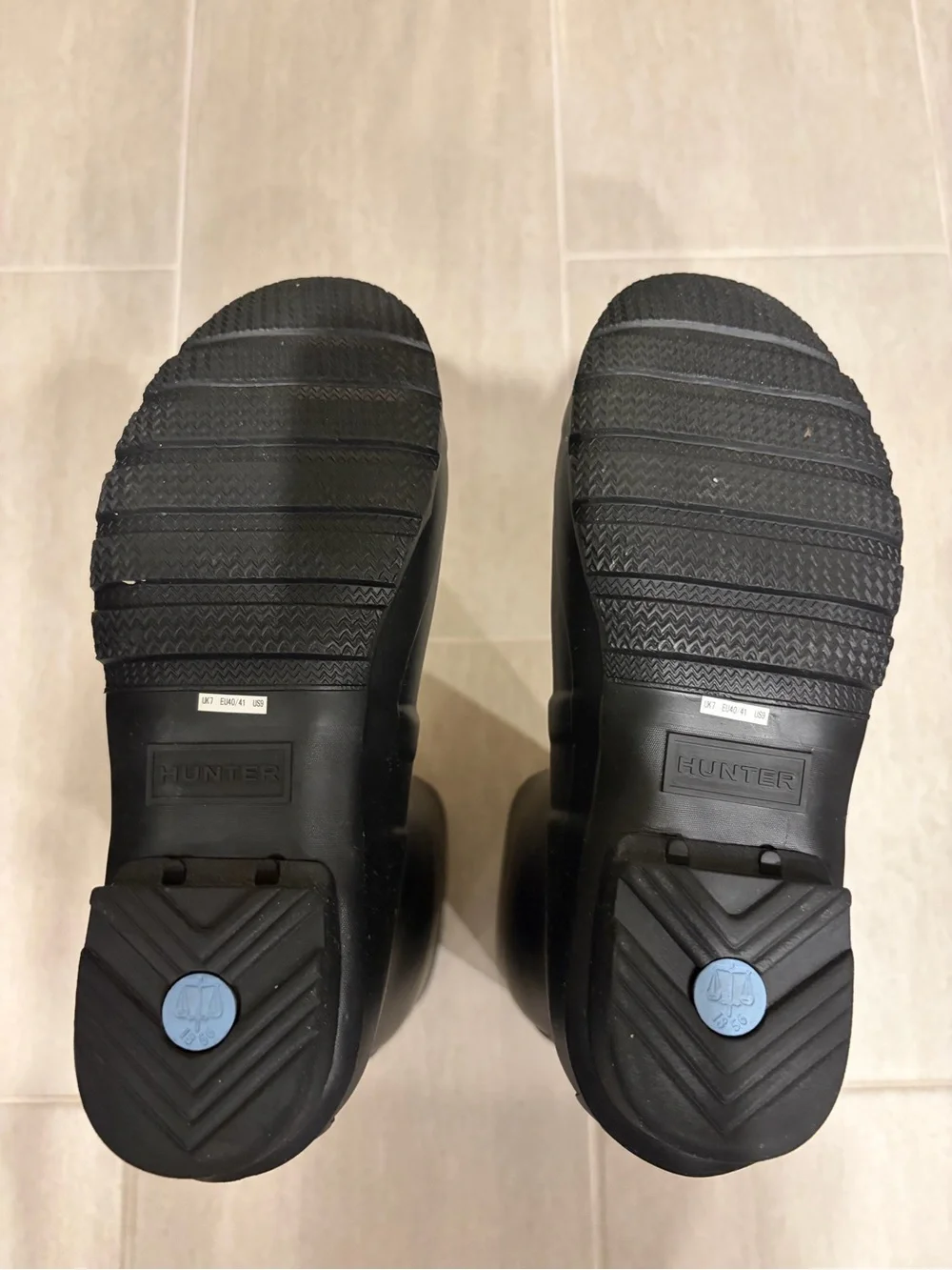 Women's Tall Black Waterproof Rain Boot